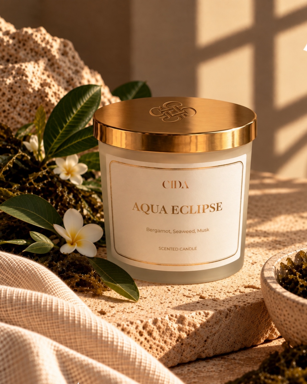 Aqua Eclipse Candle
